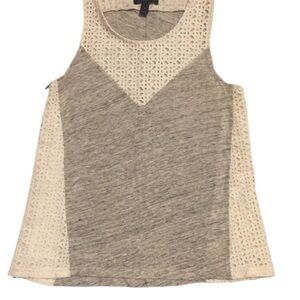 J. Crew linen top XS